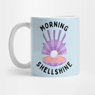 Funny Morning Seashell Mug